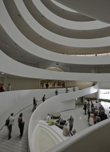 Solomon R. Guggenheim Museum interior - Copyright: Solomon R. Guggenheim Museum