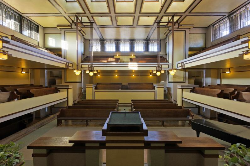 10 Buildings by Frank Lloyd Wright Nominated to the World Heritage List Unity Temple