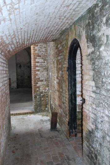 Entrance to Fort Pickens.