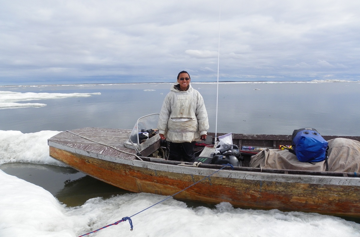 Esau Sinnok, Arctic Youth Ambassador in Shishmaref, Alaska