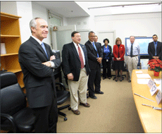 Sec Kempthorne visits OIA Jan15