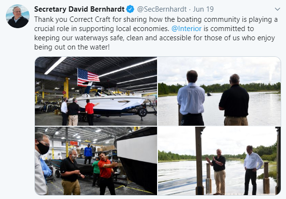 Sec Bernhardt Tweet. Select to read tweet on Twitter.
