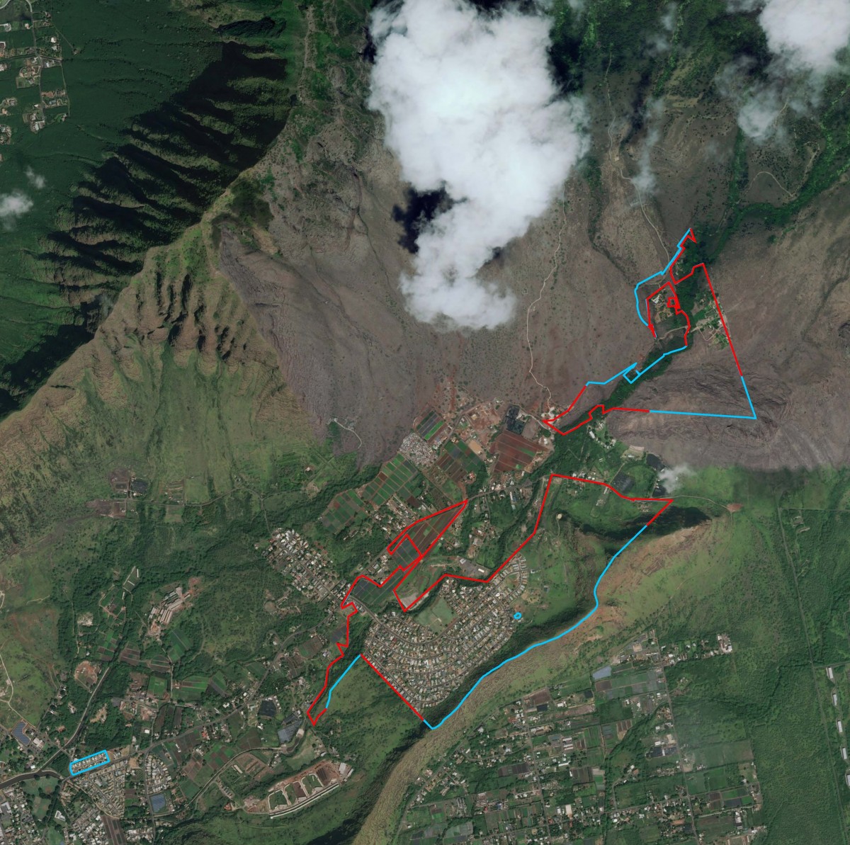 Federal Survey of HHL - Waianae map