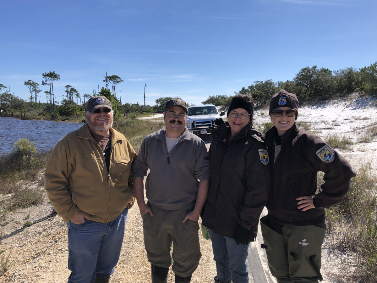 FWS planting team