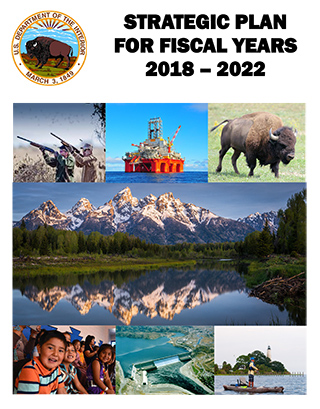 Cover of the Department of the Interior Strategic Plan