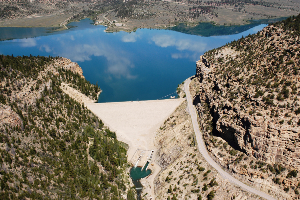 Joes Valley Reservoir. Photo Credit: Bureau of Reclamation