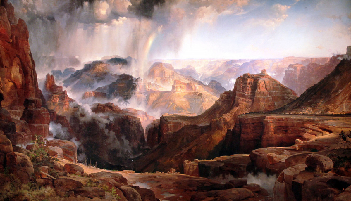 "Chasm of the Colorado," by Thomas Moran