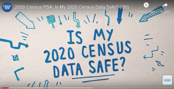 Video screenshot: Is my 2020 census data safe?