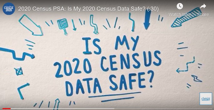 Video screenshot: Is my 2020 census data safe?