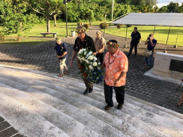 Secretary Zinke at the Court of Honor 