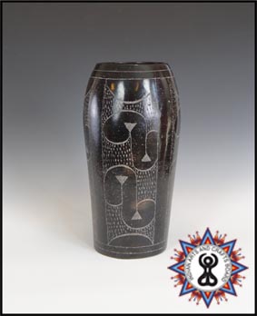 TsiAyahTsi / The Morning.  Pottery. © 2015 Chase Kahwinhut Earles