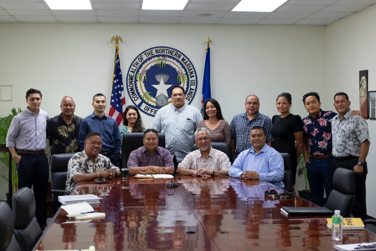 OIA delegation meets in the Northern Marina Islands