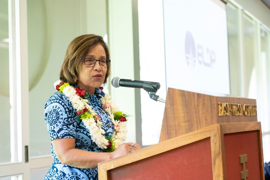 Republic of the Marshall Islands President Hilda Heine 