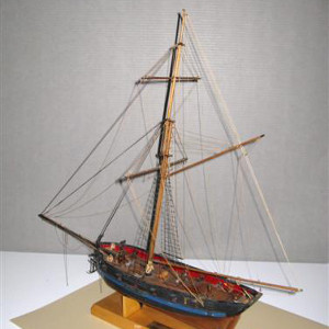 A model of the ship United States Victory. (NPS) A model of the ship United States Victory. (NPS)